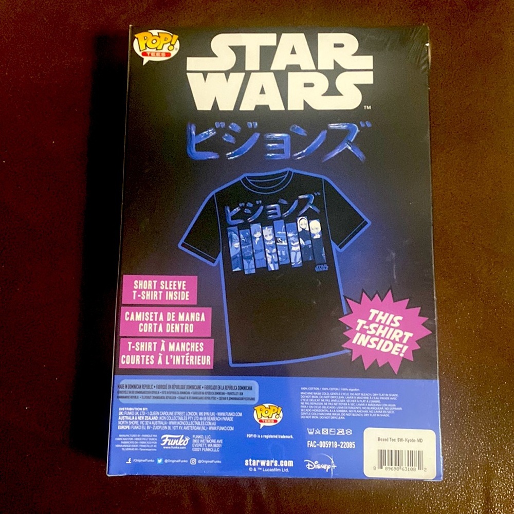 Star Wars Funko Pop short sleeve tee